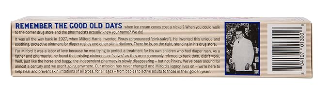 PINXAV Healing Cream, Fast Relief for Diaper Rash, Eczema, Chafing, Bed Sores, Acne, and Minor Cuts and Burns (4 OZ)