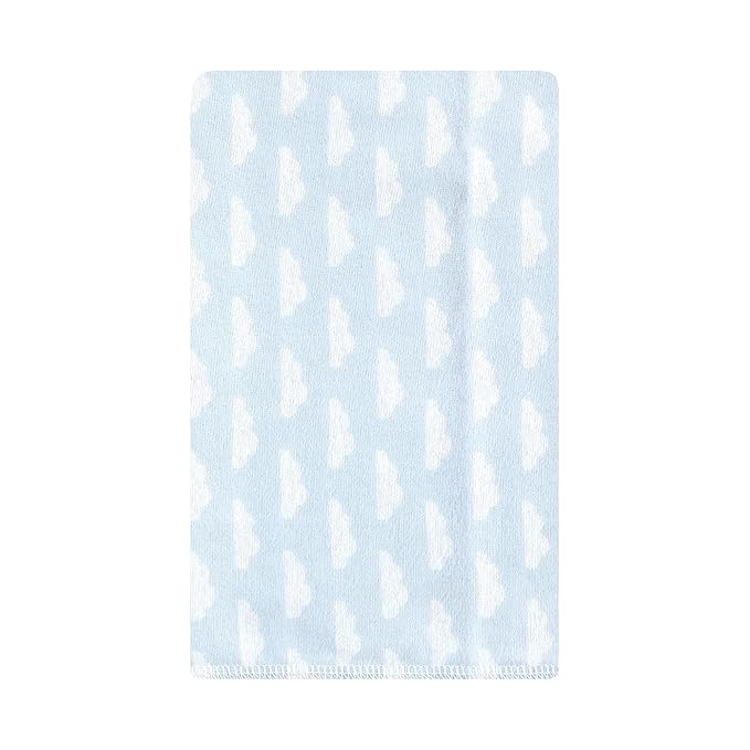 Hudson Baby Unisex Baby Cotton Flannel Burp Cloths, Colorful Transportation, One Size