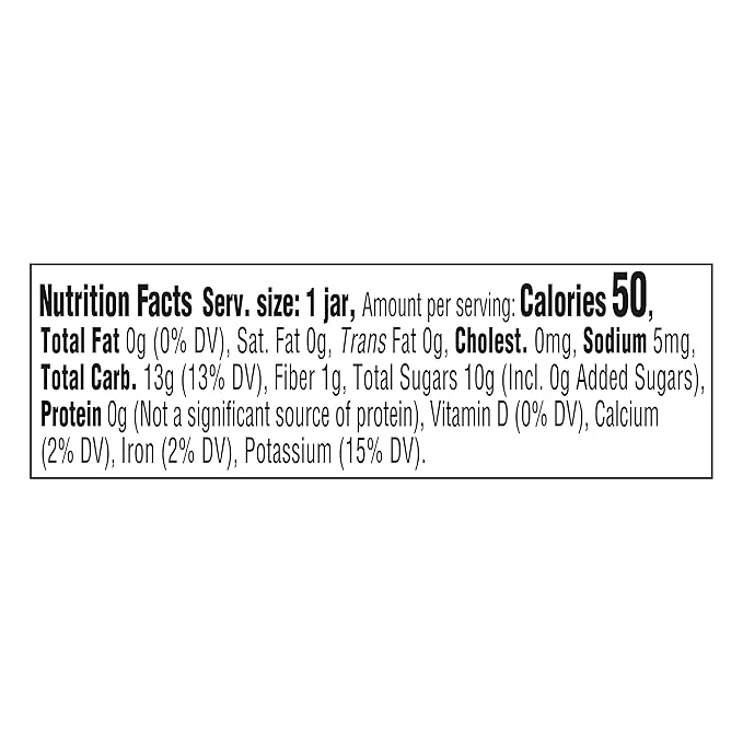 GERBER ORGANIC FOR BABY 2nd Foods Apple Strawberry 10x4oz
