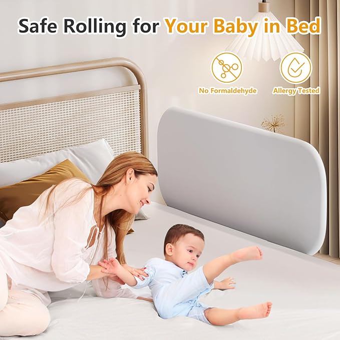 Toddler Bed Rails for Travel - Baby Guard Bed Rail Portable for Crib, Twin, Queen, Full, King Size Beds - Easy to Assemble, Safety Bed Side Rail for Toddlers and Kids