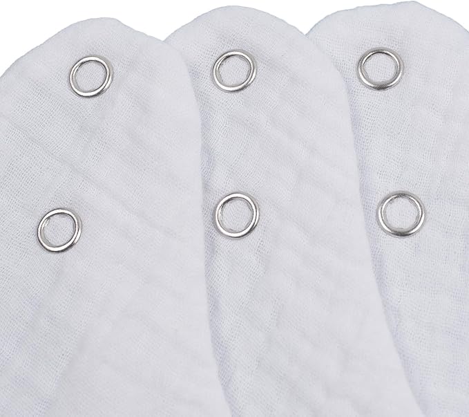 Maiwa Cotton Bandana Drool Bibs for Baby Girl Boys for Drooling and Teething for 8 Pack