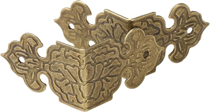 Vintage Guards Desk Edge Box Corner Cover ors Antique 25x17mm Pack of 20