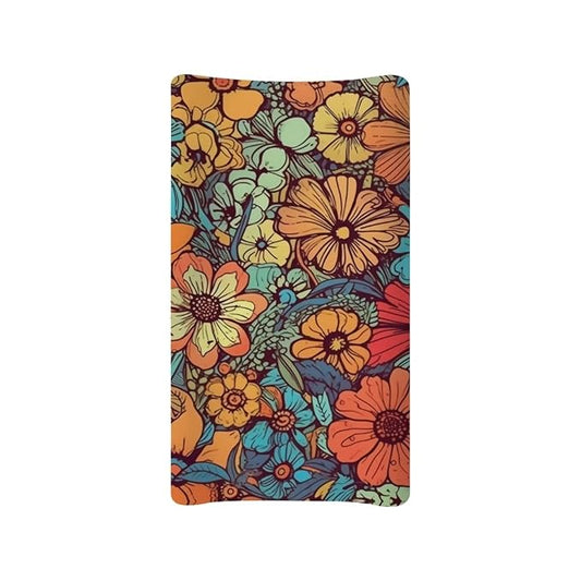 Boho Baby Changing Pad Cover Hippie Toddler Changing Table Covers Flower Baby Diaper Changing Table Pads Sheets Mat Newborn Infant