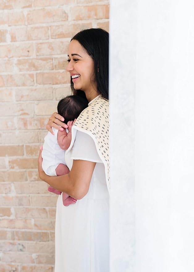 Copper Pearl Baby Burp Cloth Large 21''x10'' Size Premium Absorbent Triple Layer 3-Pack Gift Set “Aussie