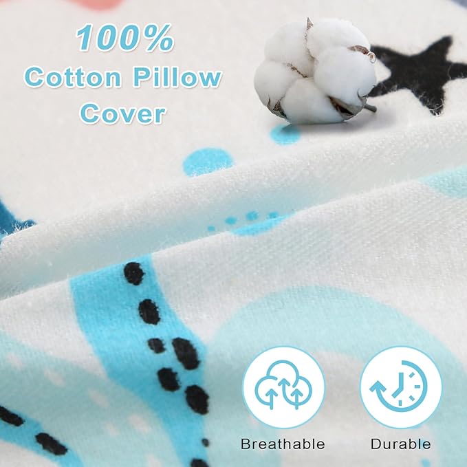 BATTOP Nursing Pillow for Breastfeeding, Feeding Pillow with Adjustable Waist Strap, Removable Slipcover, Breastfeeding Pillows for More Support for Mom, Plus Size, Extra Pillow on Top