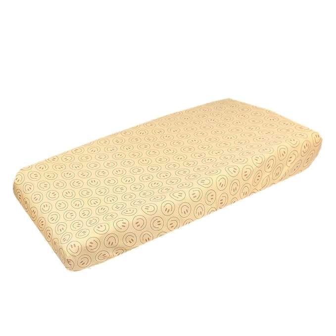 Copper Pearl Premium Knit Changing Pad Cover Soft, Stylish, and Universal Fit for All Standard Diaper Changing Pads, Trendy Design Changing Pad Covers, Vance