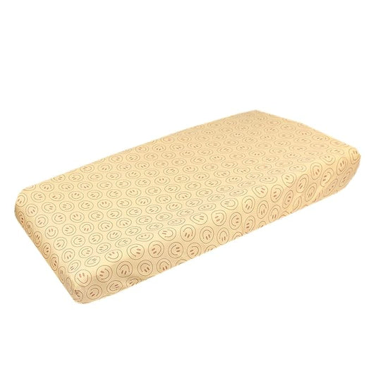 Copper Pearl Premium Knit Changing Pad Cover Soft, Stylish, and Universal Fit for All Standard Diaper Changing Pads, Trendy Design Changing Pad Covers, Vance