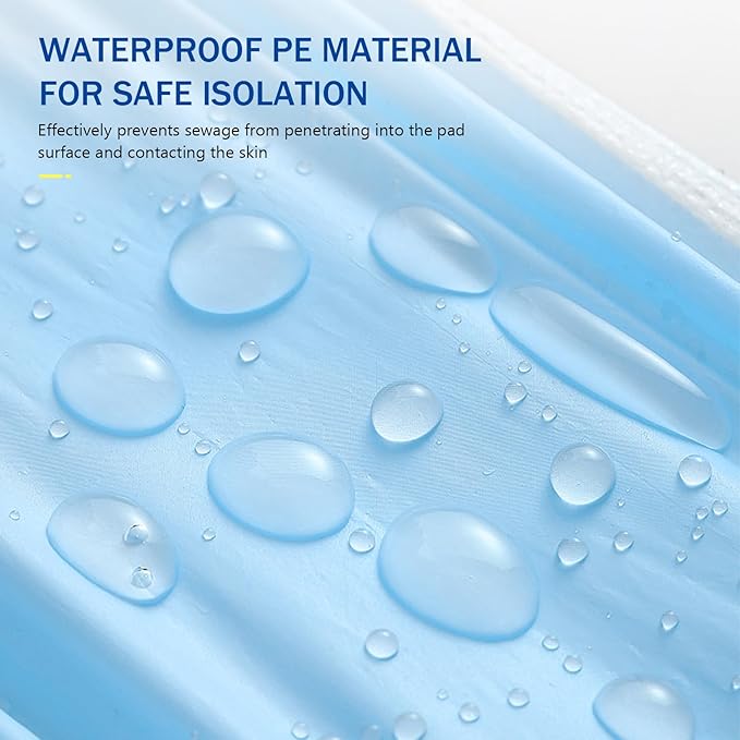 20 Pack Disposable Toilet Seat Cover Waterproof Non-Woven Fabric, Disposable Toilet Seat Covers for Travel, Disposable Seat Covers for Outing Hotel Hospital Public Toilet (4 Colors)
