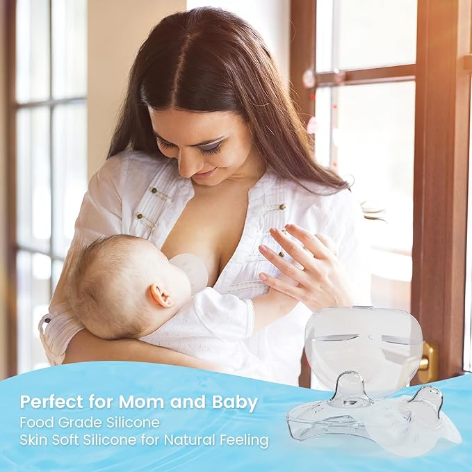 Breast Feeding Cover Nipple Shields for Breastfeeding Newborn Lactancia Nipple Shield Pain Relief Breastfeeding Nipples Shield Breast Shields for Breastfeeding Supplies 24mm