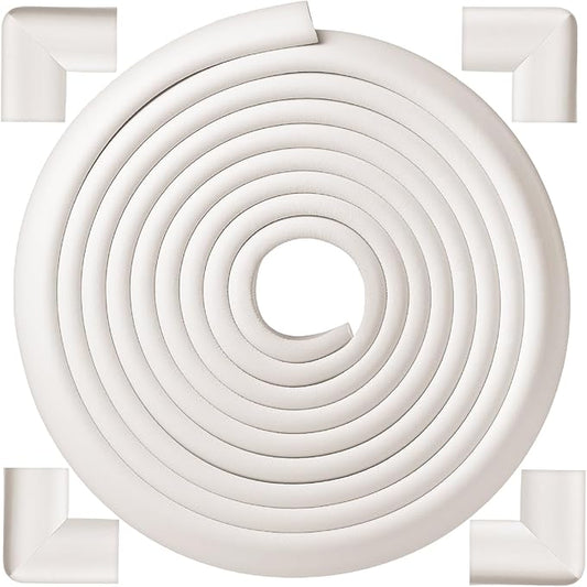 Mr. Pen- Furniture Corner & Edge Safety Bumpers, 15ft Edge & 4 Corners, Baby Proof Corners and Edges, Baby Proofing Corner Guards, Baby Corner Protector Guards, Edge Protector for Baby
