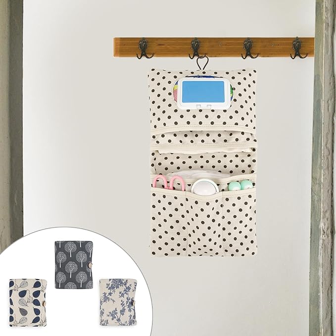 Lovely Baby Nappy Bag Reusable Diaper Bag Multifunction Organiser Bag for Infants Washable Baby Diapers Storage