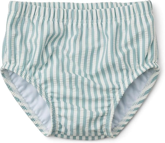 Baby Toddler Boys Girls Swim Diaper Reusable Swimming Diaper BPA Free Seersucker Non Disposable Swim Pants 18-24 Month