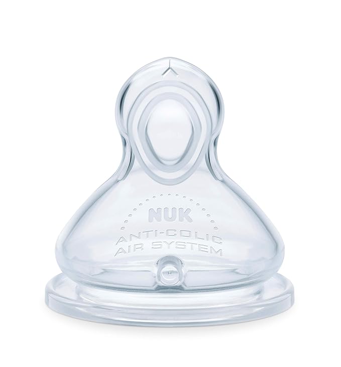NUK Smooth Flow Anti Colic Baby Bottle, Elephant, 5 Ounce (3 Count)(Pack of 12)