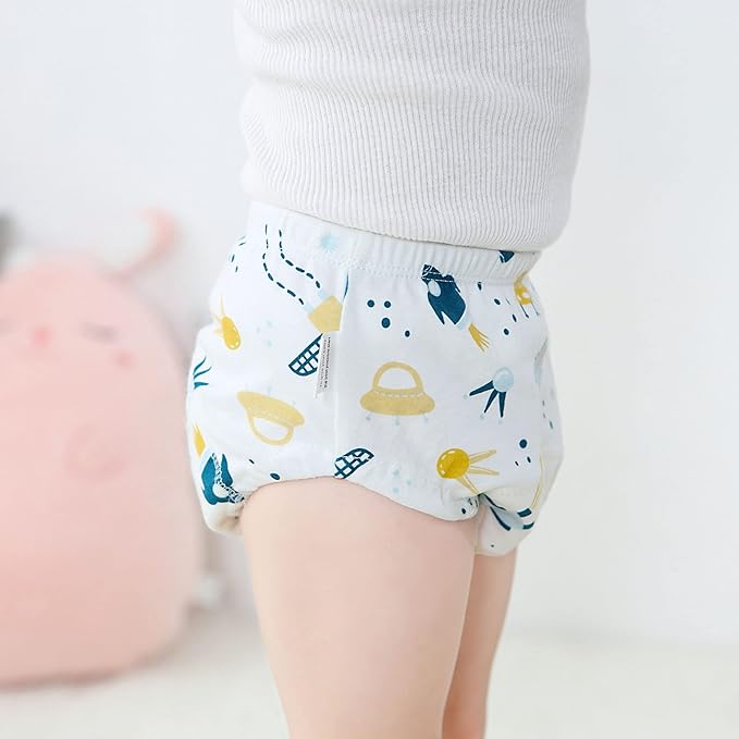 Potty Training Underwear for Boys,7 Pack Baby Boy Training Pants Organic Cotton,Toilet Training Underpants for Boys