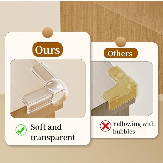 Corner Protector Baby 8 Pack Corner Protectors Baby Proof Corners and Edges Table Corner Protectors for Furniture Corner Guard & Edge Safety Bumpers Corners and Edges