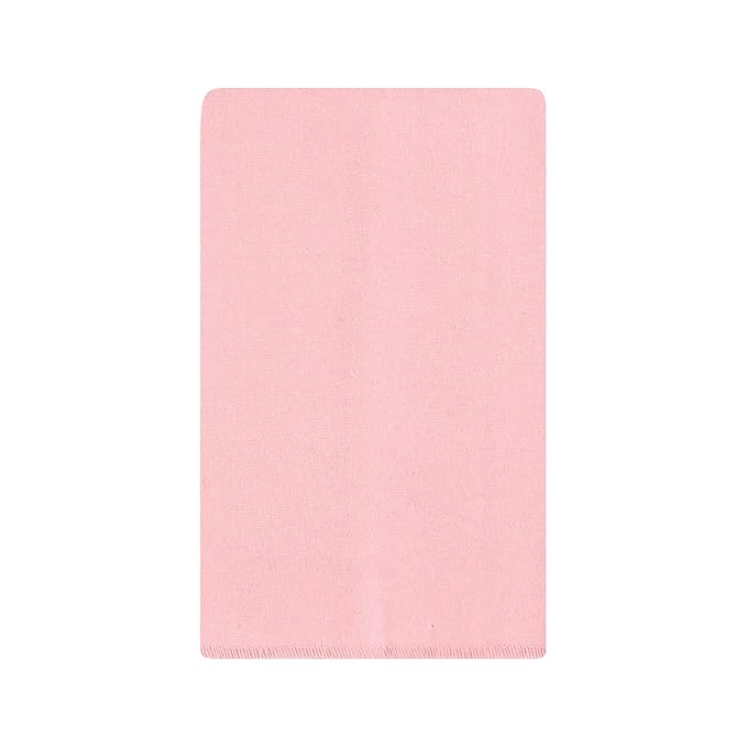 Hudson Baby Unisex Baby Flannel Burp Cloth 10pk, Pink Yellow Pretty Floral, One Size