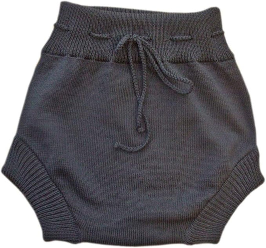100% Merino Wool Adult Soaker Cloth Diaper Cover Shorts Knit Knitted Handmade Pants