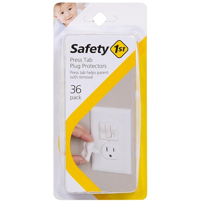 Safety 1st Press Tab Plug Protectors 36 Count