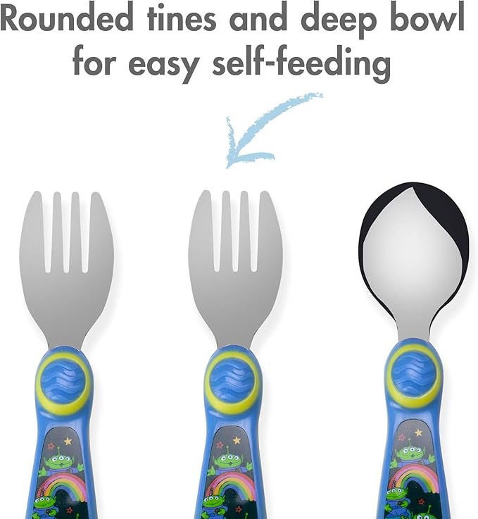 Disney/Pixar Toy Story Toddler Forks and Spoon Set - 3 Pieces