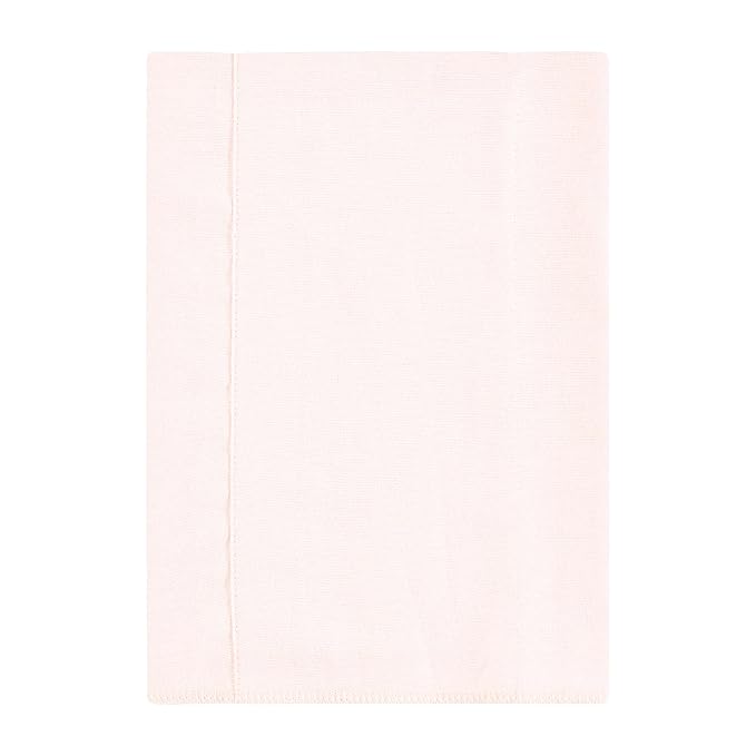 Hudson Baby Unisex Baby Flannel Burp Cloth 7pk, Pink Taupe Bear, One Size