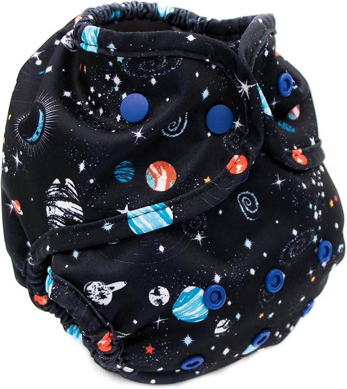 Buttons Cloth Diaper Cover - One Size (Far Out)