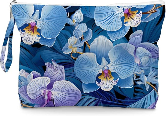 Fokongna Palm leaves Wet Bag Travel Wet Dry Bag Beach Bag Diaper Bag Wet Bag For Swimsuit Travel Makeup Bag Toiletry Bag