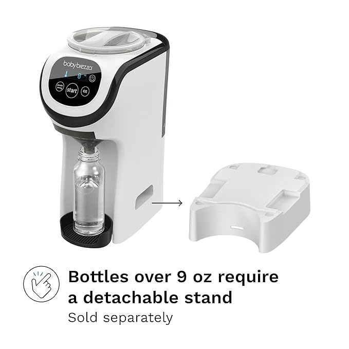 Baby Brezza Formula Pro Mini Baby Formula Mixer Machine Fits Small Spaces and is Portable for Travel– Bottle Makers Makes The Perfect Bottle for Your Infant On The Go, White