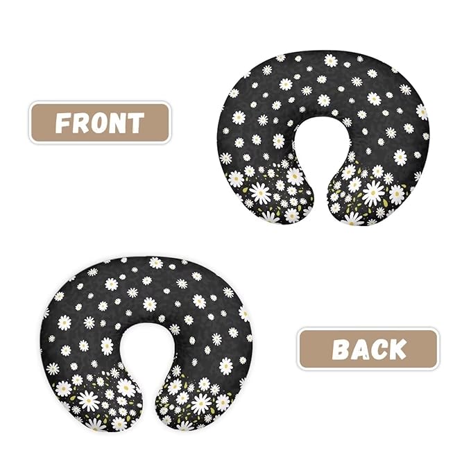 Daisy Breastfeeding Pillow Slipcover for Baby Nursing Pillow Slipcovers for Breastfeeding Moms Fits The Original Support Pillow for Breastfeeding and Bottle Feeding