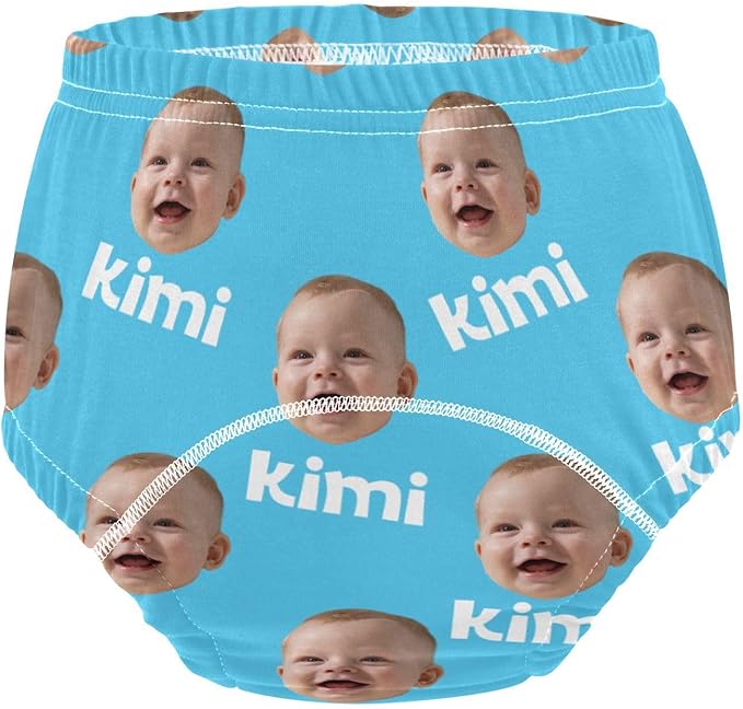 Joko Ivery 1 Blue Light Custom Potty Training Pants Traning Potty Panty Unisex for Girls Boys Toddlers 2T 3Pcs