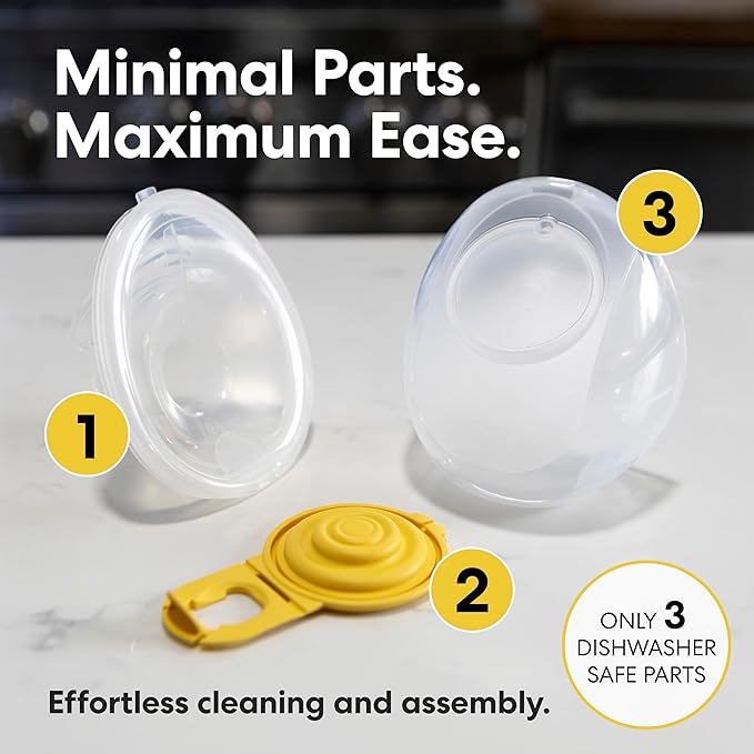 Medela Freestyle Hands-Free Double Electric Breast Pump with Wearable Cups, Rechargeable Battery, App Connectivity, Portable and Discreet Design