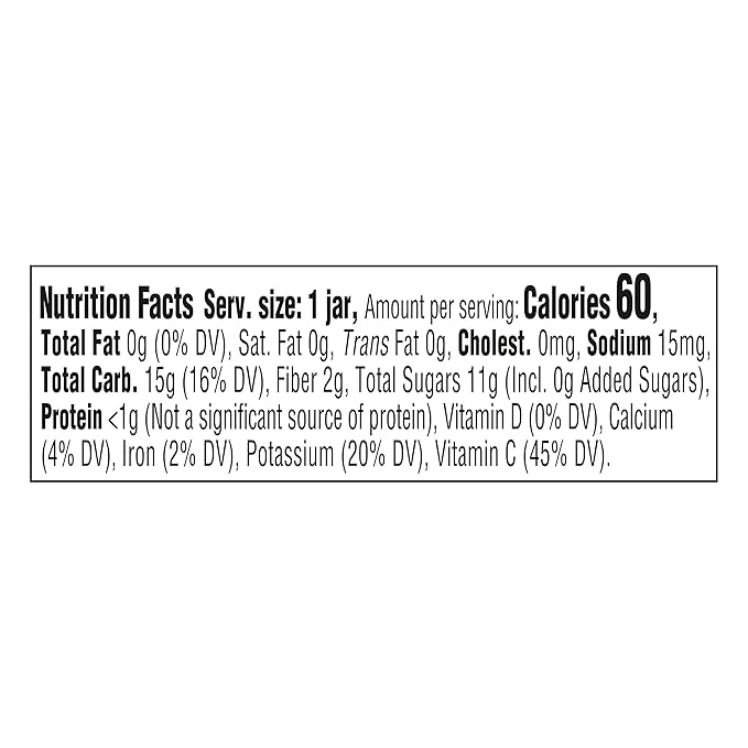 GERBER ORGANIC FOR BABY 2nd Foods Apple Sweet Potato Pear 10x4oz