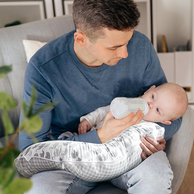 Pillow Covers Compatible with Boppy Nursing Pillows,Pillow slipcover Compatible with Boppy Breastfeeding Pillows,Cover Only Pillow Not Included