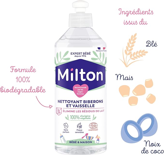Milton Sensitive Baby Bottle & Teats Washing Up Liquid