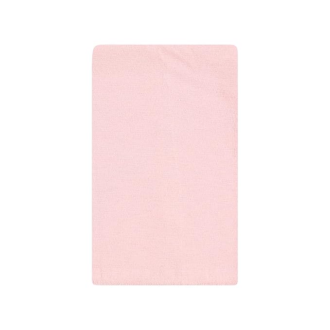 Hudson Baby Unisex Baby Cotton Flannel Burp Cloths 10-Pack, Wild Forest Pink, One Size