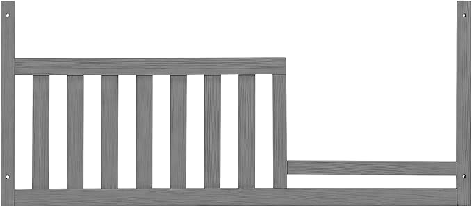 Oxford Baby Weston Crib to Toddler Bed Guard Rail Conversion Kit, Dusk Gray, Green Guard Gold Certified