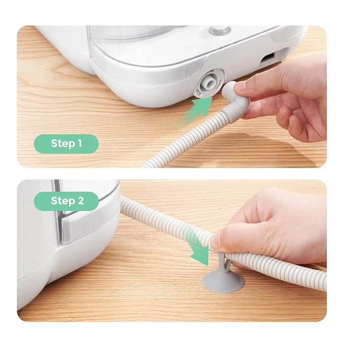 Momcozy KleanPal Pro Baby Bottle Washer & Momcozy Soft & Safe Drain Hose 1M