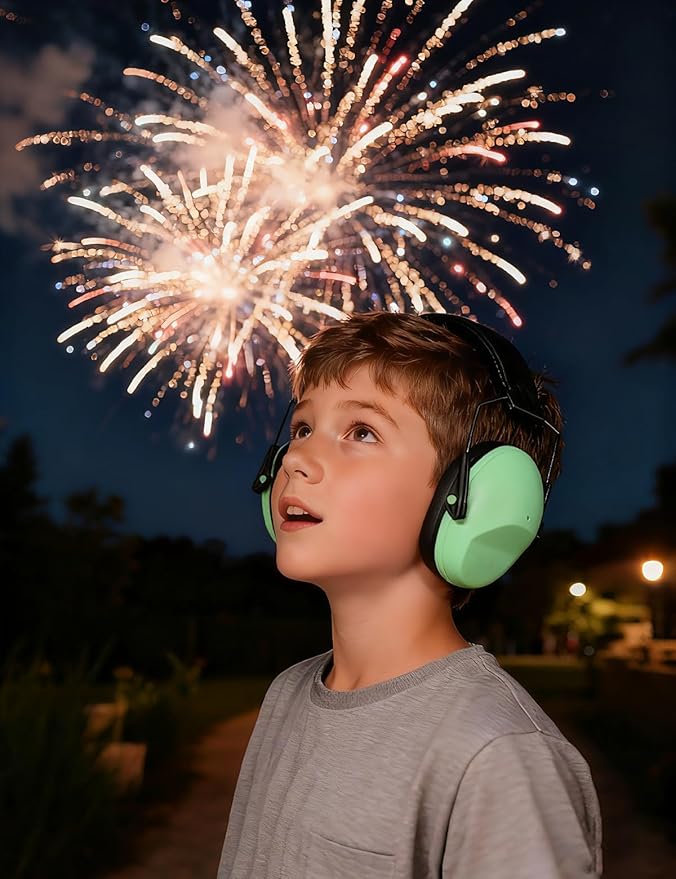 sundee Kids Noise Cancelling Headphones Ear Muffs for Noise Reduction Hearing Protection for Autism Chirldren