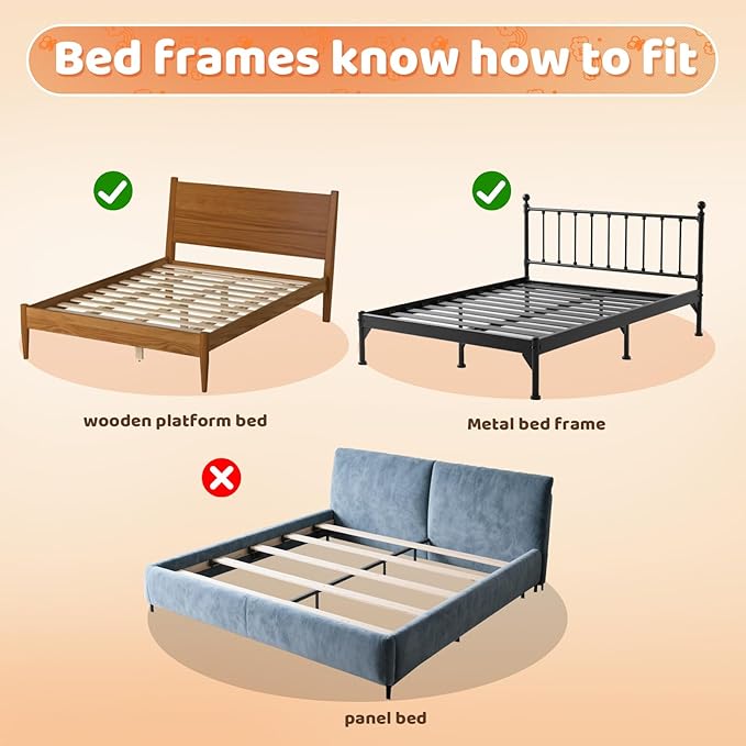 omzer Large Bed Guard Rail for Toddlers - 59inch Foldable & Adjustable Heights Baby Bed Safety Railing - Toddler Long Bed Rails Guard for Twin, Bunk, Queen & King, Full Size Bed