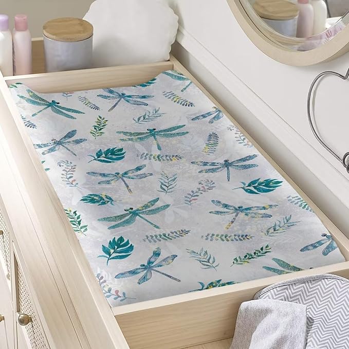 Changing Pad Covers for Boys Girls Carddle Sheet Set for Baby Boys Girls Breathable & Washable Cover