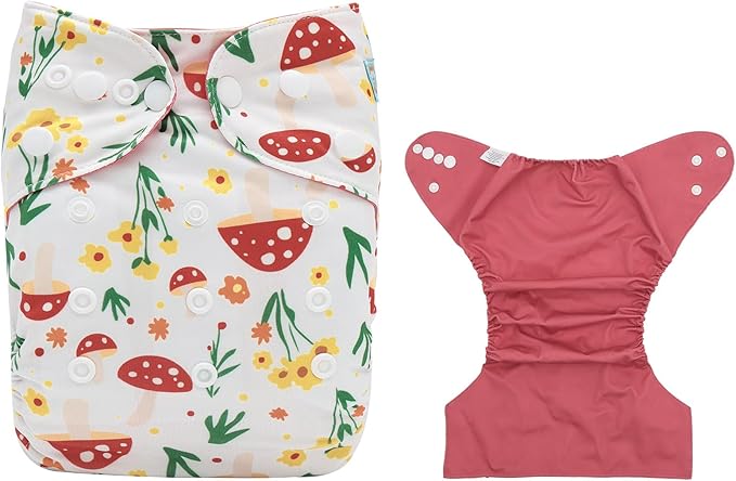 ALVABABY Baby Cloth Diaper Cover, Swim Diaper,Nappy Shell Baby Girls and Boys