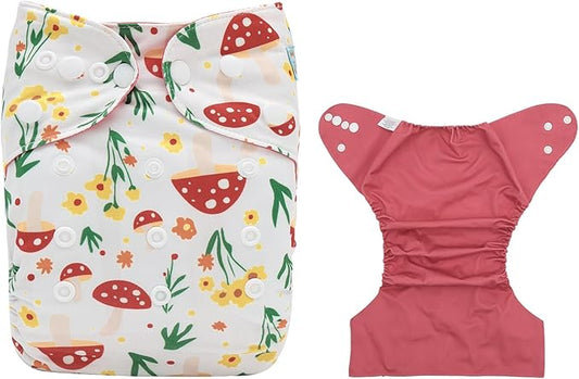 ALVABABY Baby Cloth Diaper Cover, Swim Diaper,Nappy Shell Baby Girls and Boys