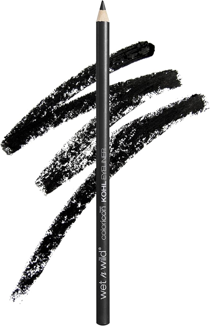 Pampers Baby Wipes 72 Count and wet n wild Eyeliner Pencil Cruelty-Free Black Baby's Got Black