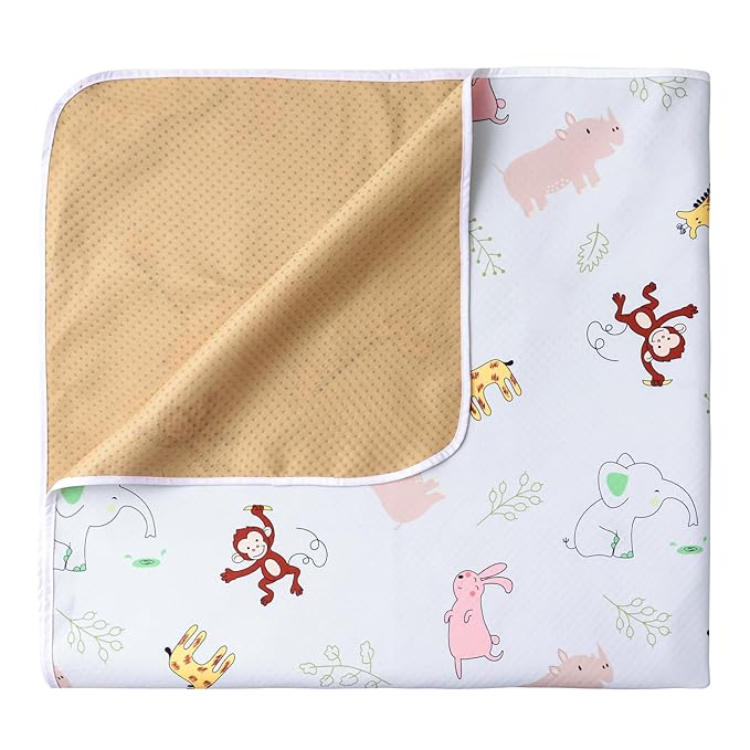 Baby Splat Floor Mat for Under High Chair/Arts/Crafts, 51" Waterproof Anti-Slip Food Splash Spill Protector Mat, Washable and Table Cloth
