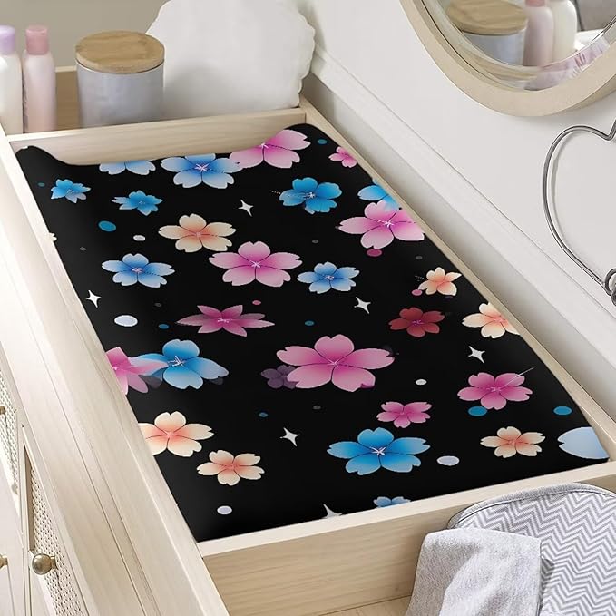 Changing Pad Covers for Boys Girls Carddle Sheet Set for Baby Boys Girls Breathable & Washable Cover