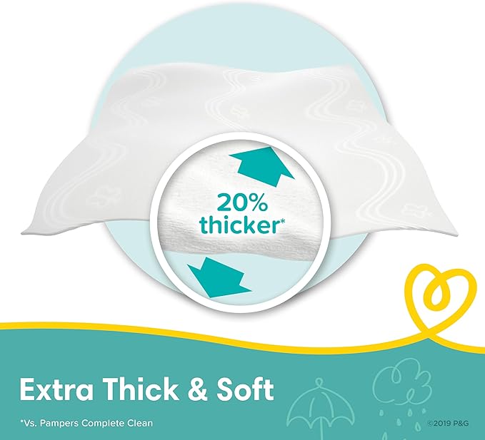 Diapers Size 4, 186 Count and Baby Wipes - Pampers Baby Dry Disposable Baby Diapers, ONE MONTH SUPPLY with Baby Wipes Sensitive 6X Pop-Top Packs, 336 Count (Packaging May Vary)