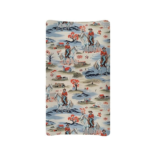 Horse Westren Changing Pad Cover for Baby Comfort Diaper Change Table Pad Covers Soft Breathable Changing Pad Sheets Cover Cute