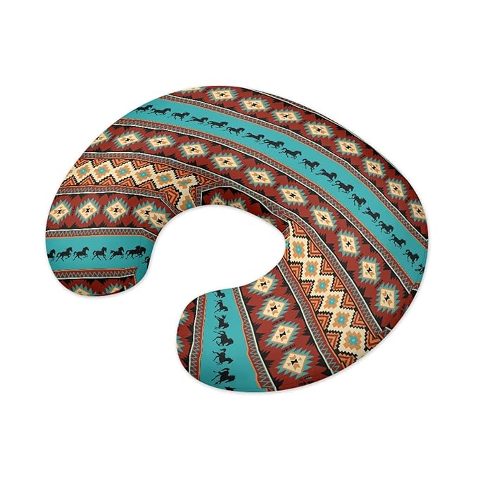 Aztec Baby Nursing Pillow Cover, Stain Resistant Breastfeeding Pillow Slipcover with Hidden Zipper, Breathable Pillow Cover for Infant Snug