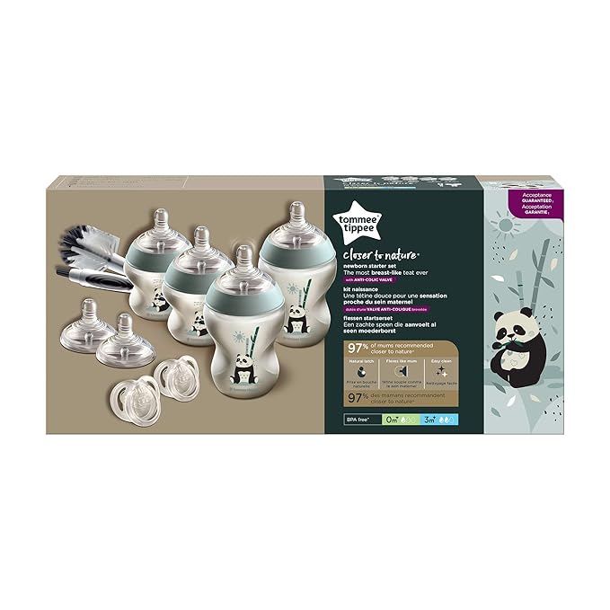 Tommee Tippee CTN Newborn Bottle Starter Set, Assorted color