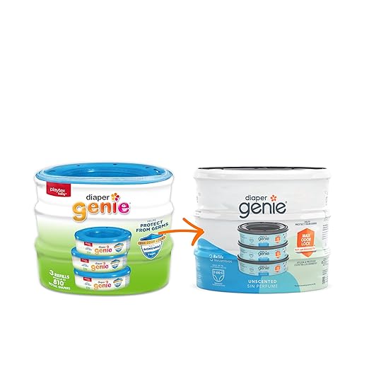 Playtex Diaper Genie Ii Refill Cartridge, 3 Pound