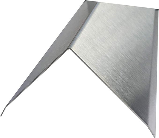 Brushed 304 Stainless Steel Corner Guards, 48" Wall Protectors, 20ga & 16ga, Available in 1/2" to 4", Multi-Pack Options (1, 2, 5, or 10) (1, 3 x 3, 20ga, with Hug Edges)